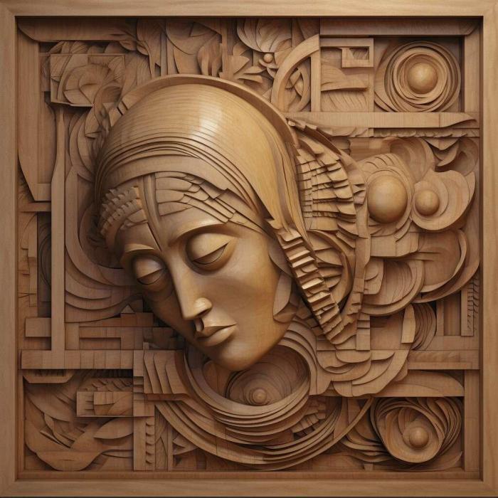 نموذج ثلاثي الأبعاد لآلة CNC 3D Art 